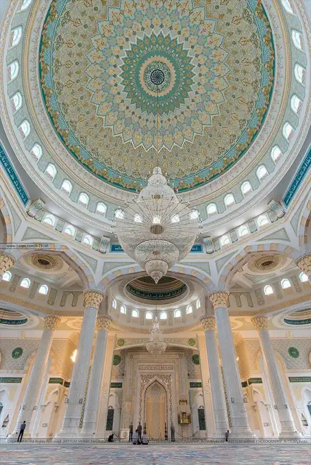قبب مغربية للمسجد بالكويت